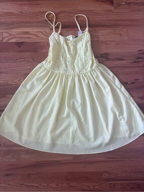 Women’s Yellow H&M Mini Dress